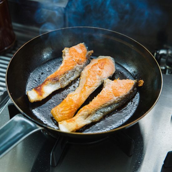 グリルなしでも、焼き魚がこんがり、ふっくら。